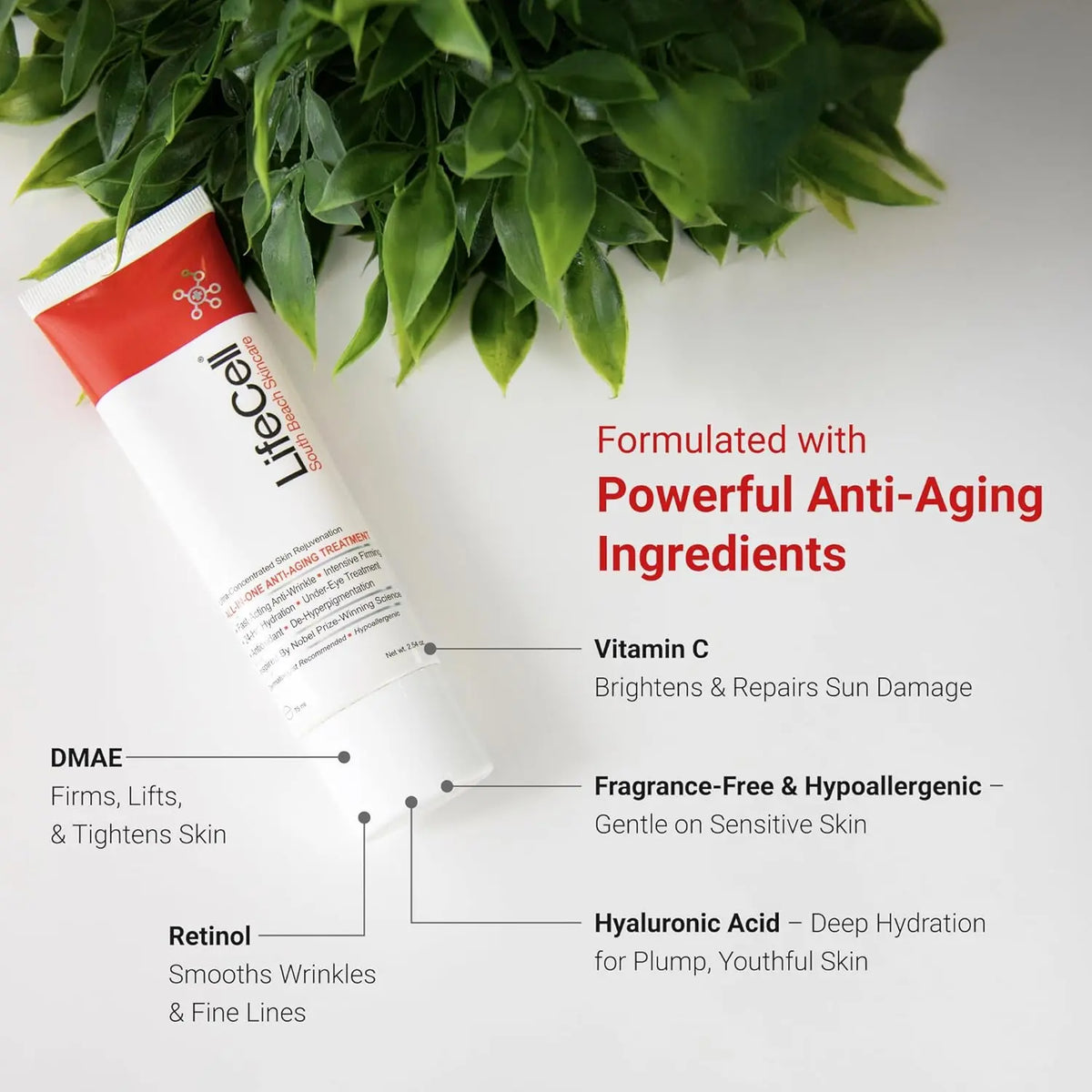 LifeCell All-In-One Anti-Aging Cream 2.54 oz / 75ml