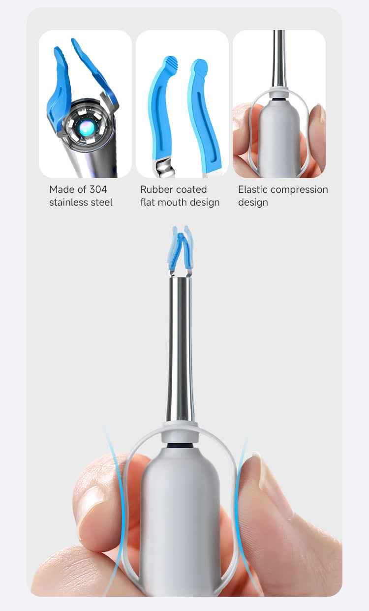 PeekClean™ HD Ear Camera – Stop Cleaning Blind | WiFi Visual Earwax Removal Kit