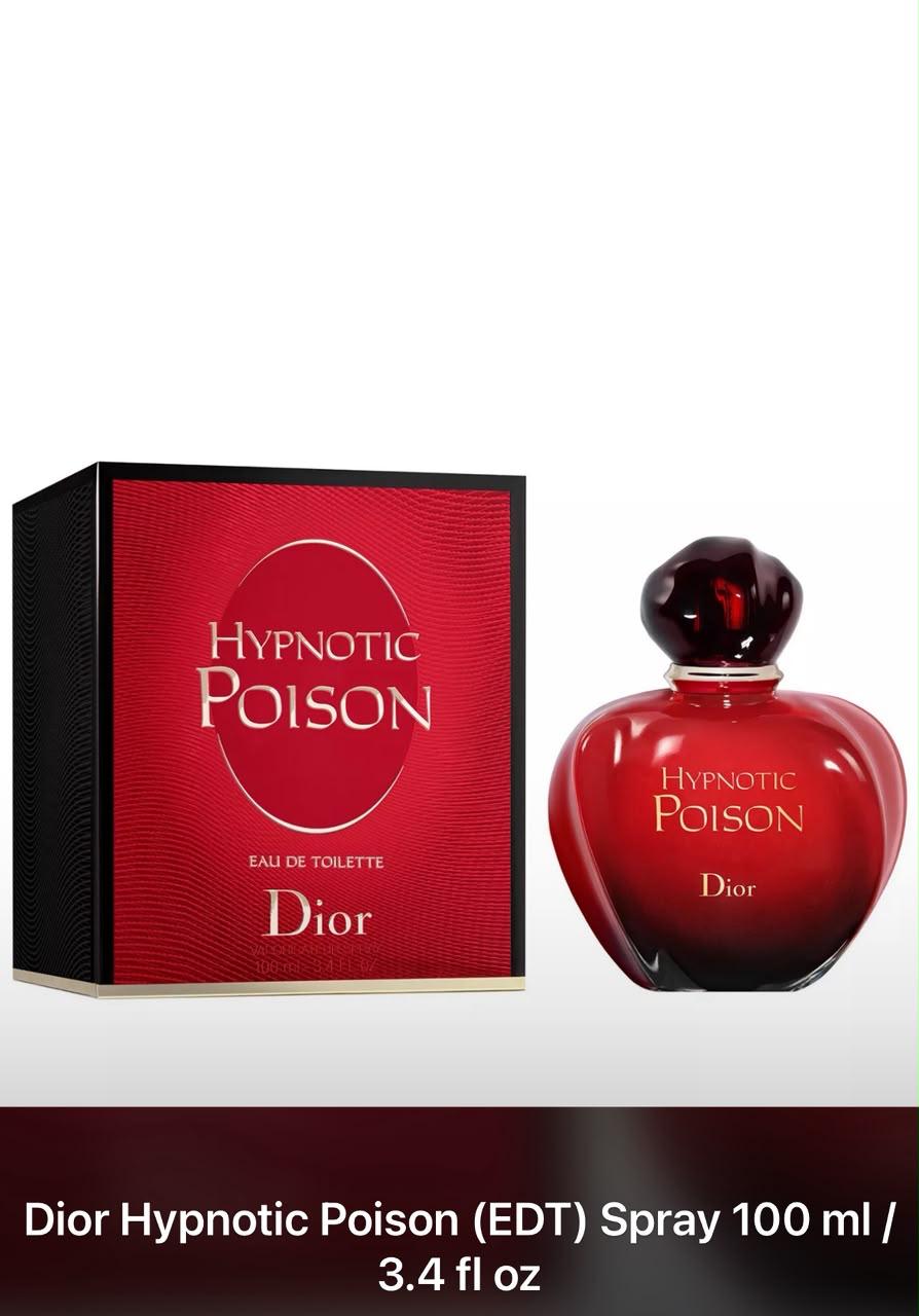 Dior Hypnotic Poison Eau de Toilette Spray for Women 100ml / 3.4 oz