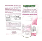 Nature's Bounty Hair Growth Supplement