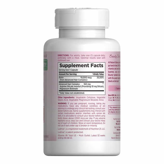 Nature's Bounty Hair Growth Supplement