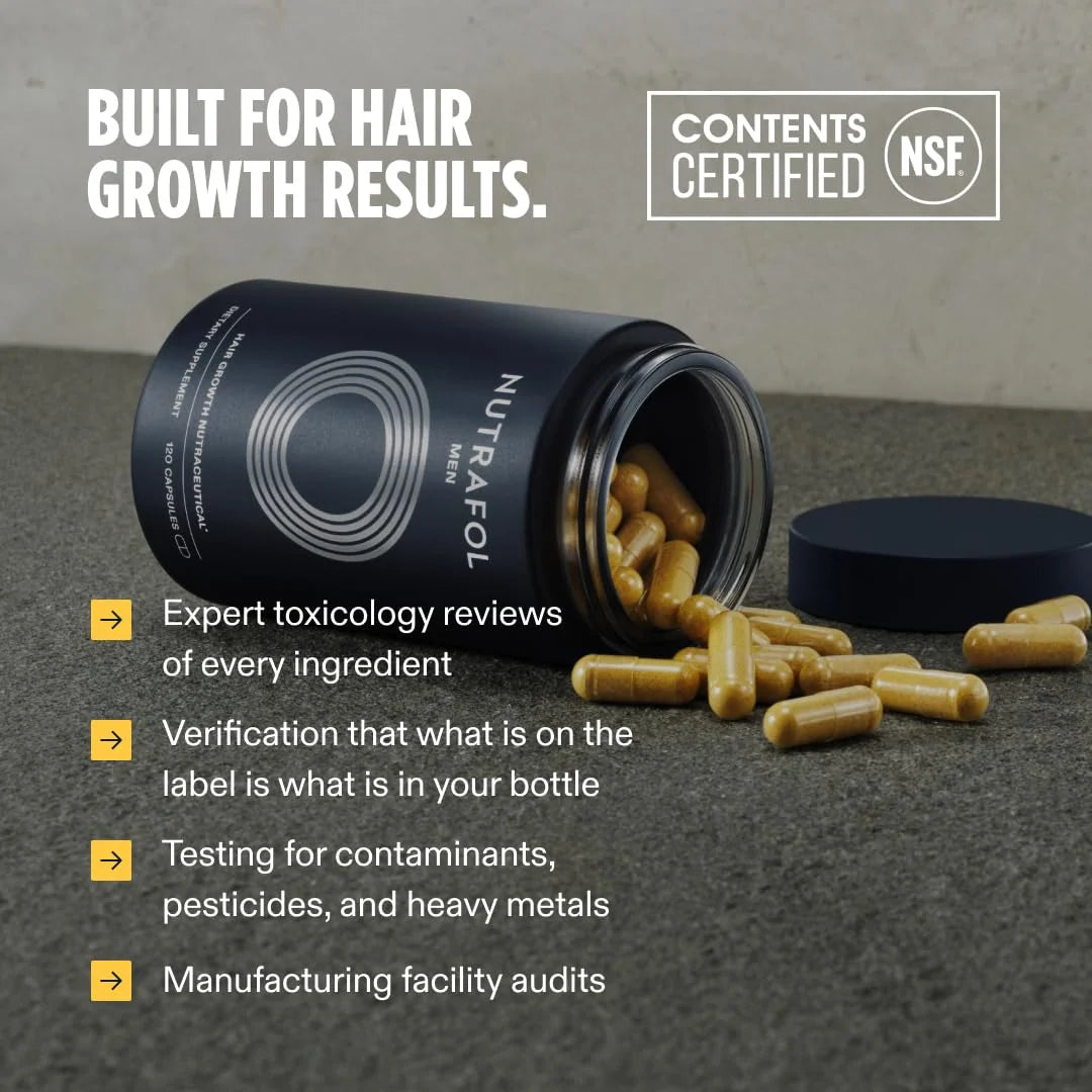 Nutrafol Men Hair Growth Supplement 120 Capsules