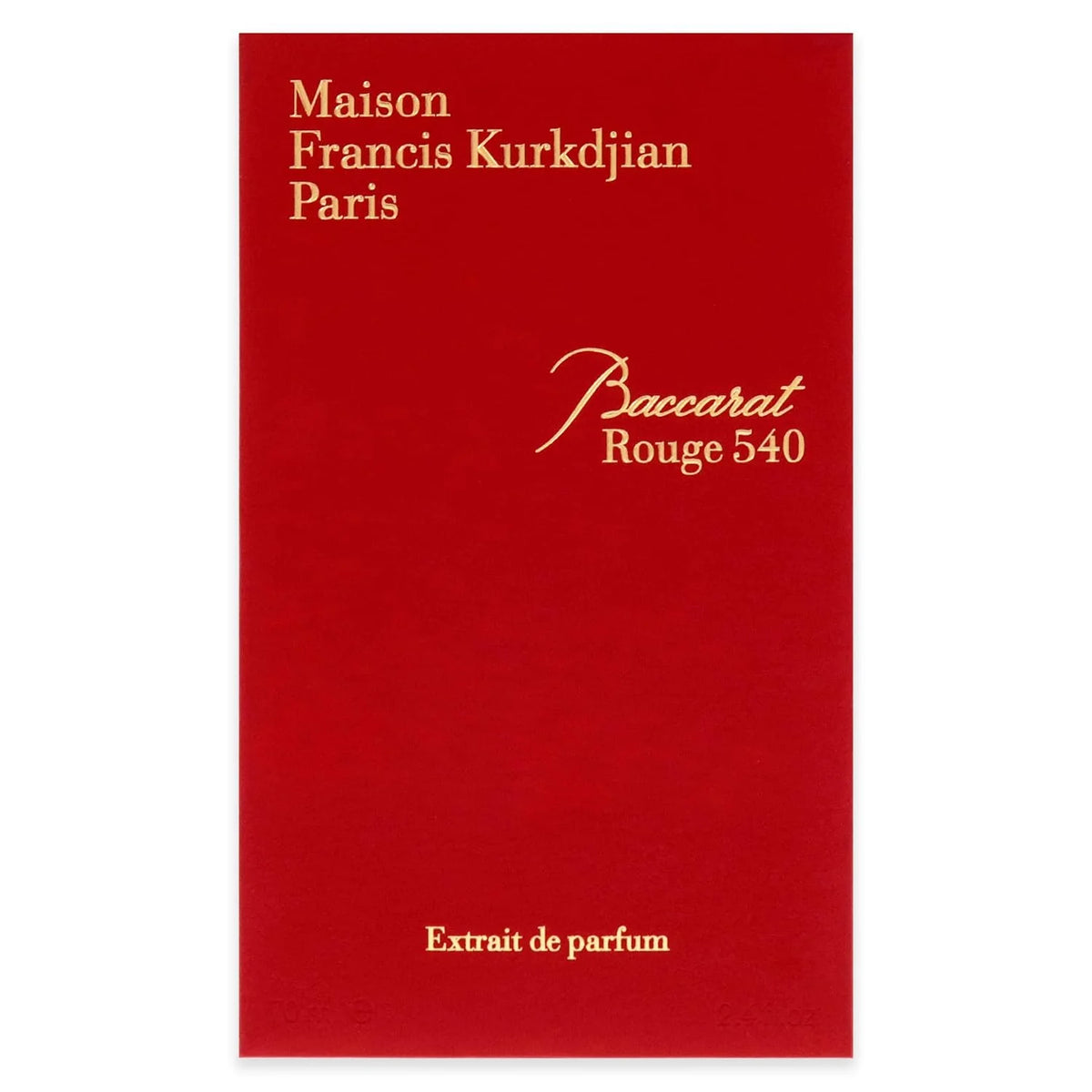 Maison Francis Kurkdjian Baccarat Rouge