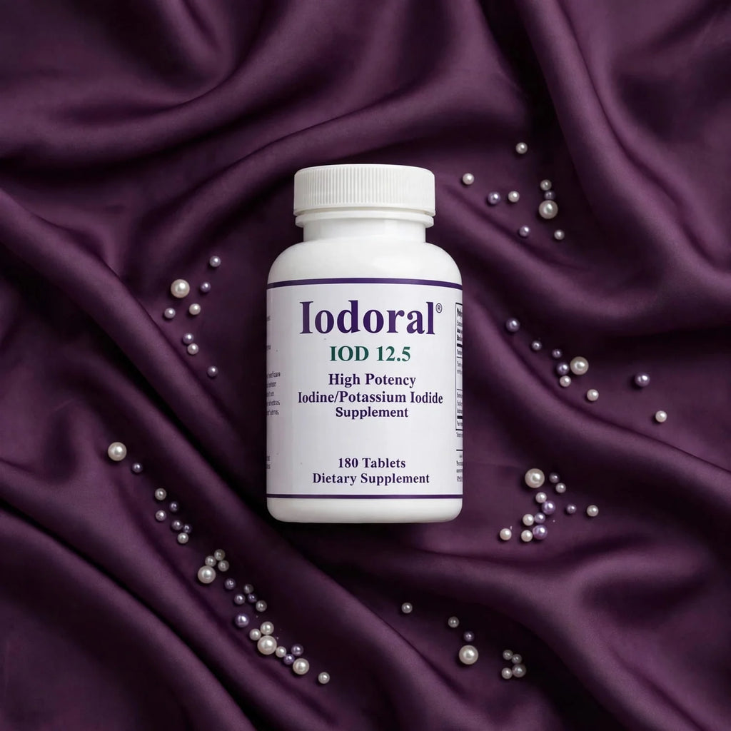 Iodoral IOD-12.5 High Potency Iodine & Potassium Iodide – 180 Tablets