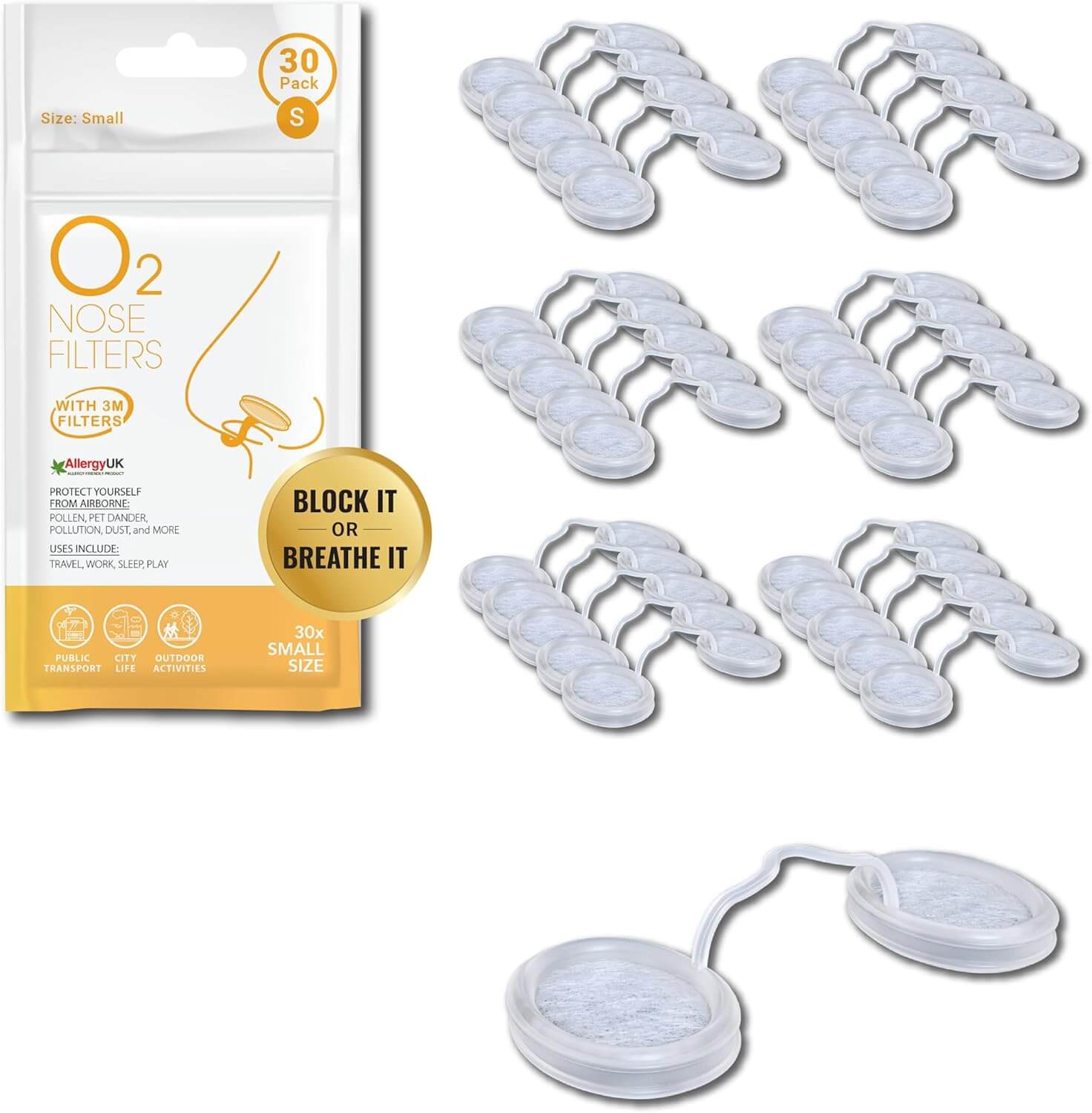 NoseArmor™ Nasal Filters – Invisible Everyday Protection for Allergies, Dust, Smoke, Welding & Job Sites