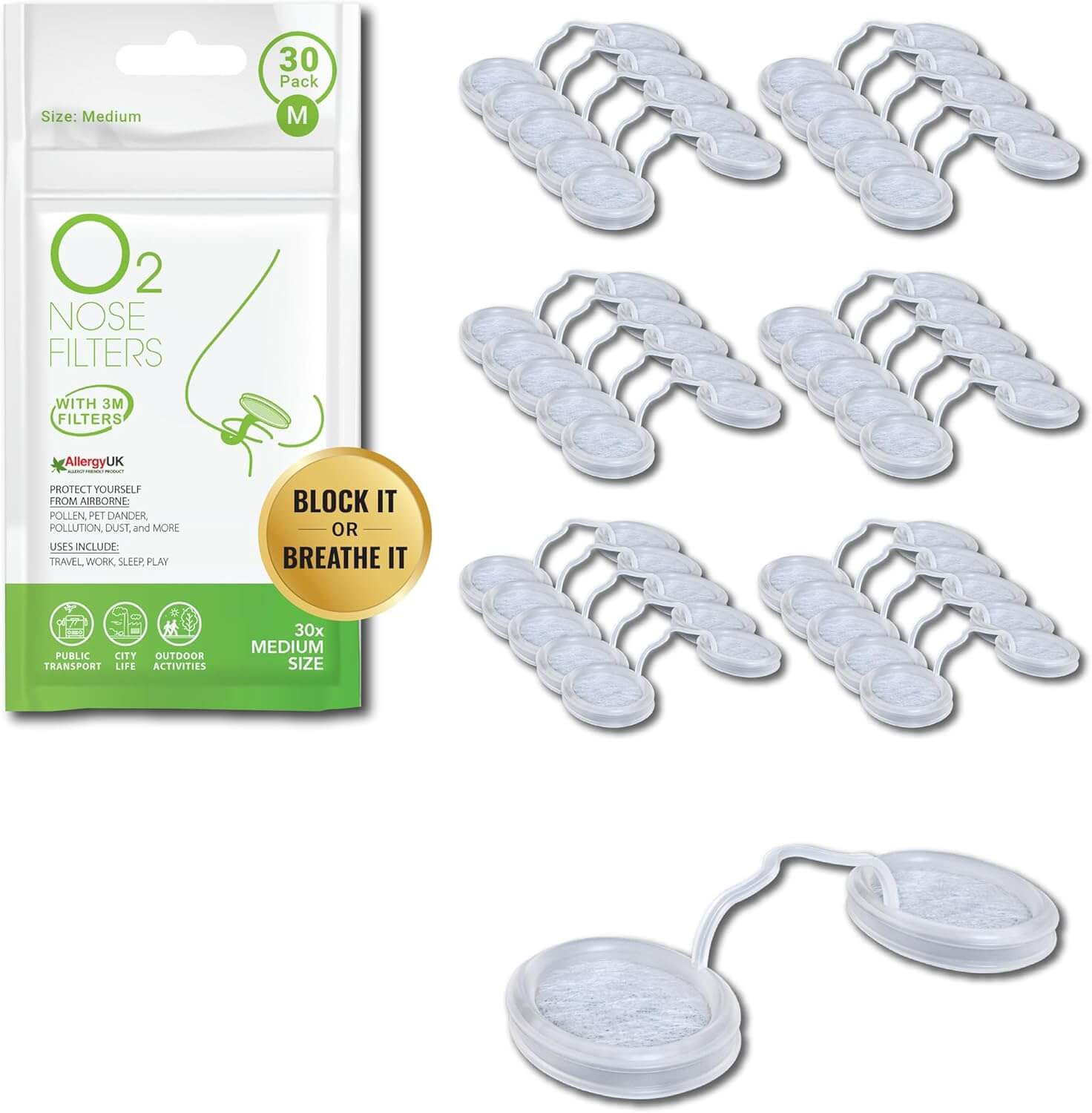 NoseArmor™ Nasal Filters – Invisible Everyday Protection for Allergies, Dust, Smoke, Welding & Job Sites