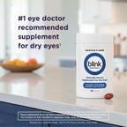 Bausch + Lomb Blink NutriTears 50 Soft Gels | Dry Eye Supplement