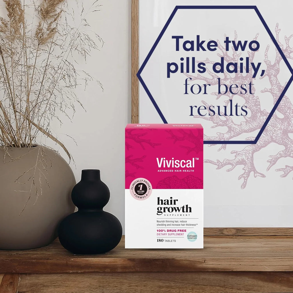Viviscal Biotin Hair Growth Supplement for Women – 180 Tablets