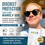 NoseArmor™ Nasal Filters – Invisible Everyday Protection for Allergies, Dust, Smoke, Welding & Job Sites