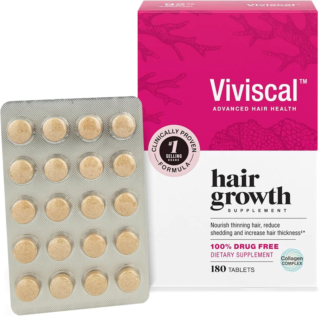 Viviscal Biotin Hair Growth Supplement for Women – 180 Tablets