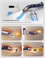 PeekClean™ HD Ear Camera – Stop Cleaning Blind | WiFi Visual Earwax Removal Kit