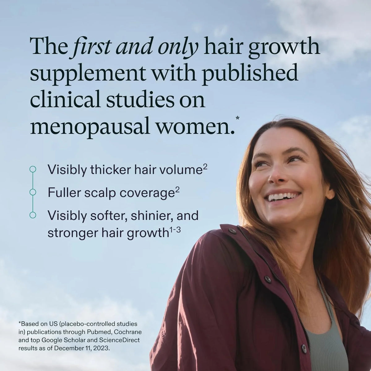 Nutrafol Women’s Balance Hair Growth Supplement Refill Pouch – 1 Month
