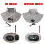 Electric Heating shoulder Neck Pad Massager USB Cervical Brace Wrap Thermal Compress Relieve Pain Fatigue Warm Back Brace Tool