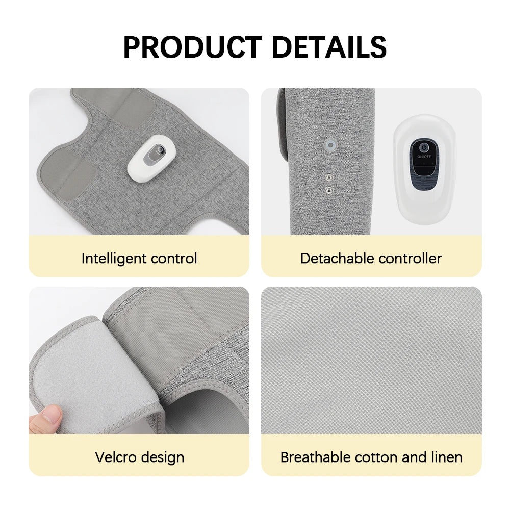 Wireless 360° Air Pressure Calf Massager Eletric 3 Mode Airbag Compresstion Leg Massage Foot Calf Muscle Relax Blood Circulation