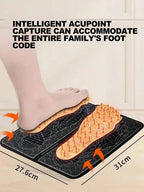 Ems Massager Kit, Foot Massager Pad, Body Massager Patch For Whole Body