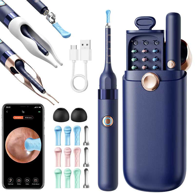 PeekClean™ HD Ear Camera – Stop Cleaning Blind | WiFi Visual Earwax Removal Kit