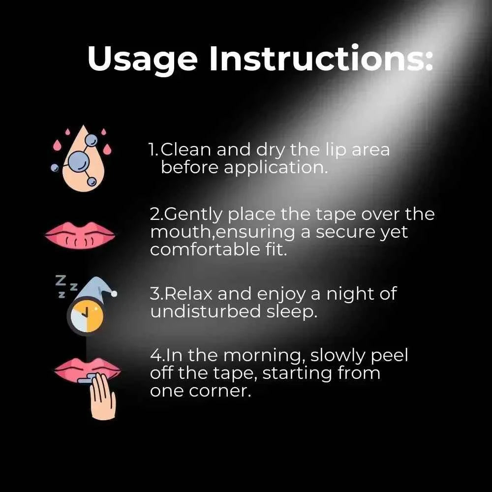 30/60/90Pcs Mouth Tape Sleeping Keep Mouth Close Prevent Snoring Gentle Sleep Breath Strips for Home Travel Mouth Tape for Night