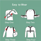 Adjustable Posture Corrector Belt Clavicle Spine Support Upper Back Neck Brace for Home Office Sport Use Shoulder Back Brace