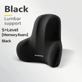 1pc Memory Foam Lumbar Back Cushion for Car Office Gaming Chairs and Postpartum Waist Support Multi Functional Pain Relief Pillo