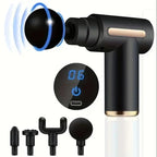 Percussion Mini Massage Gun Portable Handheld Massager for Back Neck Shoulder Leg Muscle Pain Relief Daily Relaxation