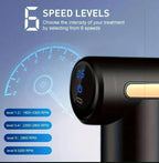 Percussion Mini Massage Gun Portable Handheld Massager for Back Neck Shoulder Leg Muscle Pain Relief Daily Relaxation