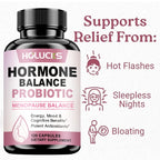 Hormone Balance Probiotic, Supports Menopause Balance, Relieves Fatigue, Mood Swings, Improve Digestion & Metabolism