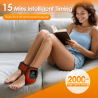 Heating Ankle Massage Belt Electric Hot Compress Vibration Massage Hand Wrist & Foot Ankle Guard Band Carpal Wrap Support Brace