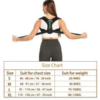 Adjustable Posture Corrector Belt Clavicle Spine Support Upper Back Neck Brace for Home Office Sport Use Shoulder Back Brace