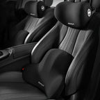 1pc Memory Foam Lumbar Back Cushion for Car Office Gaming Chairs and Postpartum Waist Support Multi Functional Pain Relief Pillo