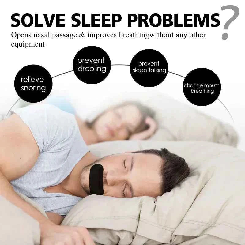 30/60/90Pcs Mouth Tape Sleeping Keep Mouth Close Prevent Snoring Gentle Sleep Breath Strips for Home Travel Mouth Tape for Night