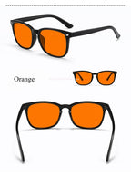 Blue Light Glasses Men Sleep Glasses For Blue Light Blocking Red Lens For Computer Gaming Reduce Eyestrain Bluelight Glasses