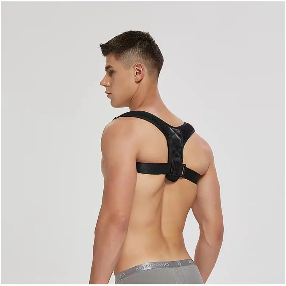 Adjustable Posture Corrector Belt Clavicle Spine Support Upper Back Neck Brace for Home Office Sport Use Shoulder Back Brace