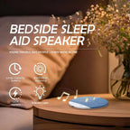 Bluetooth Pillow Speaker Wireless Sleep Music Player Under Pillow White Noise Machine 9D Stereo Timer Auto-Off for Insomnia