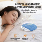 Bluetooth Pillow Speaker Wireless Sleep Music Player Under Pillow White Noise Machine 9D Stereo Timer Auto-Off for Insomnia