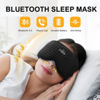 3D Sleeping Mask Bluetooth Wireless Music Eye Mask With Built-in HD Speaker Sleep Mask Headphones Travel Noise Reduction