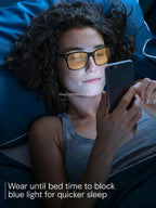 Blue Light Glasses Men Sleep Glasses For Blue Light Blocking Red Lens For Computer Gaming Reduce Eyestrain Bluelight Glasses