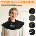Electric Heating Shoulder Neck Pad Type-C Cervical Brace Wrap 4 Levels Hot Compress Back Shawl Neck Shoulder Heated Pad