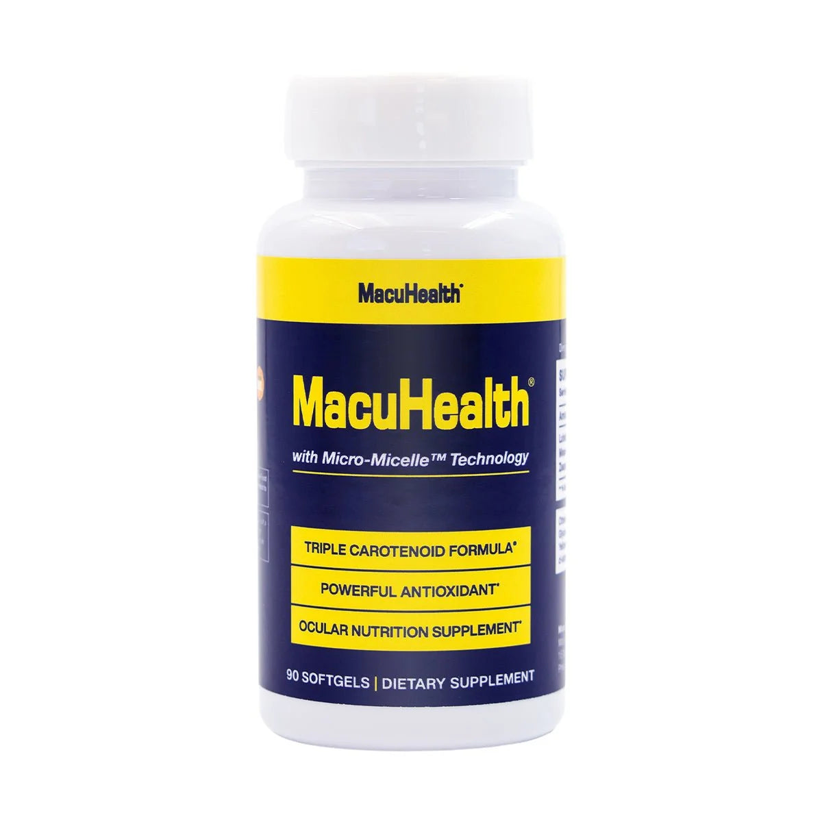 MacuHealth Triple Carotenoid Formula – 90 Softgels