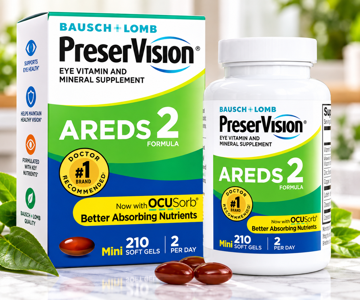 Bausch + Lomb PreserVision AREDS 2 Formula