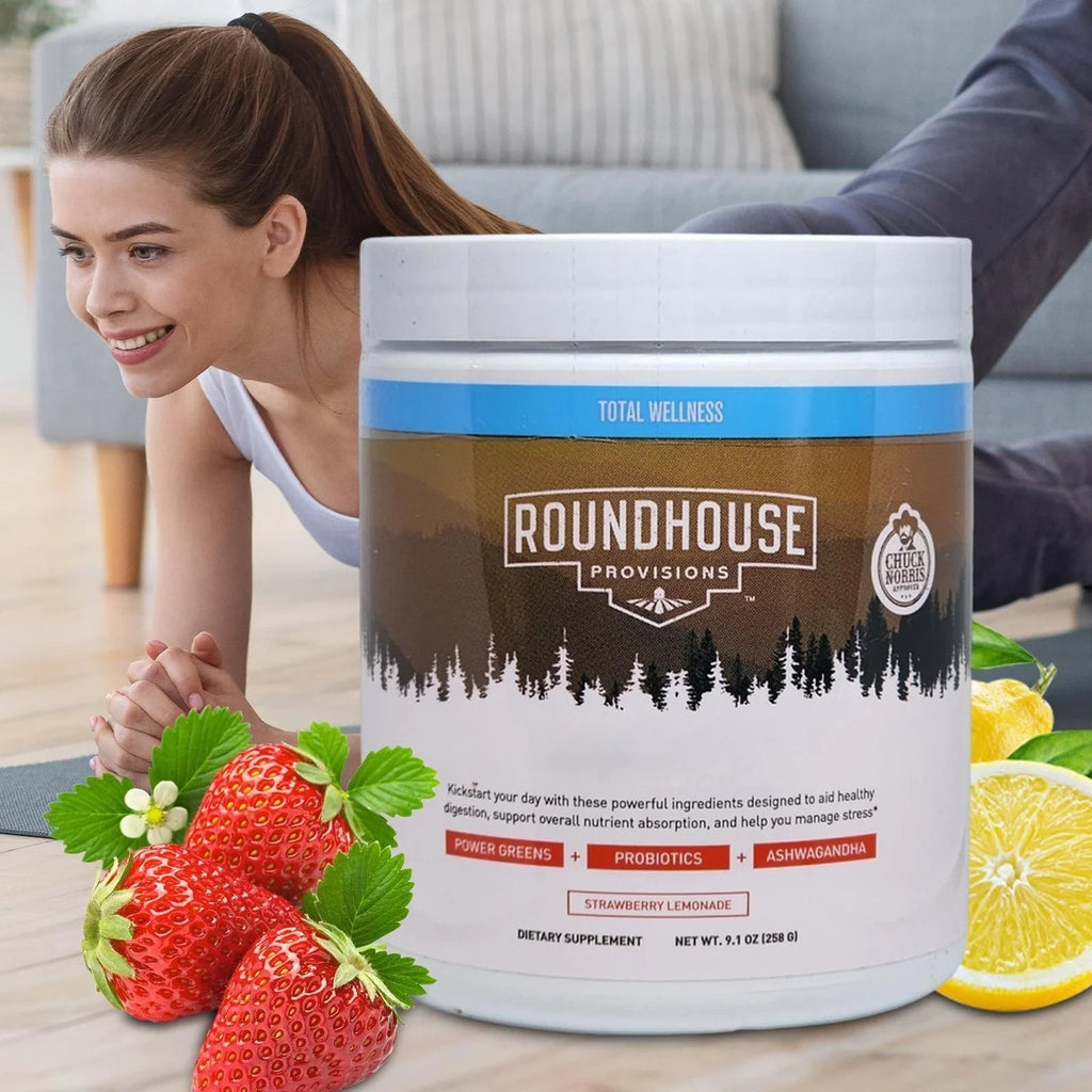 Roundhouse Provisions Morning Kick Strawberry Lemonade 9.1 oz