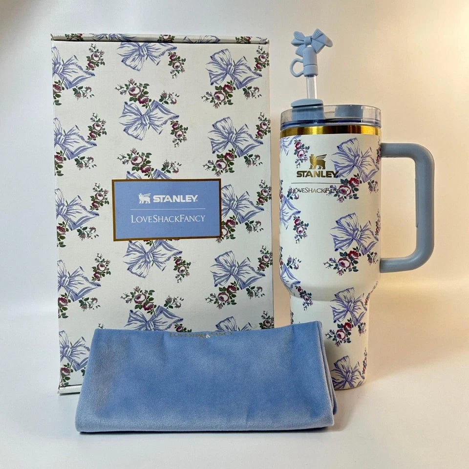 Stanley x LoveShackFancy Holiday Quencher